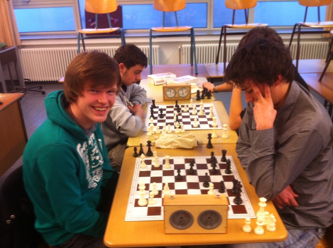 Team der Schach AG 2012